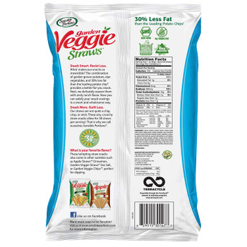 Sensible Portions Garden Veggie Straws - Zesty Ranch - Case of 12 - 5 oz. Sensible Portions Garden Veggie Straws - Zesty Ranch - Case of 12 - 5 oz.