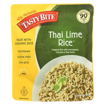Tasty Bite - Thai Lime & Tandori Rice - Case of 48 - 8.8 oz