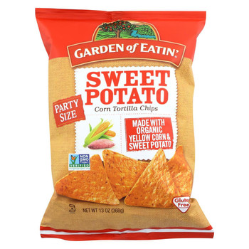 Garden of Eatin' Tortilla Chips - Sweet Potato - Case of 12 - 13 oz.