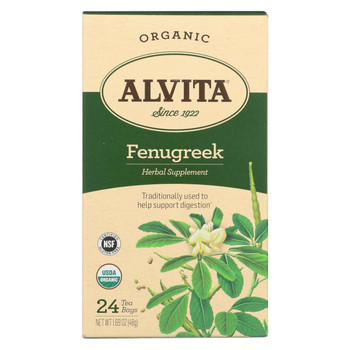 Alvita Tea Fenugreek - 24 Bag Alvita Tea Fenugreek - 24 Bag