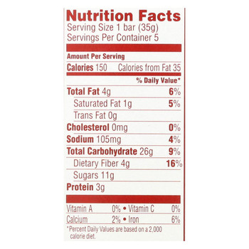 Van's Natural Foods Gluten Free Snack Bars - Chocolate Chip - Case of 6 - 1.2 oz. Van's Natural Foods Gluten Free Snack Bars - Chocolate Chip - Case of 6 - 1.2 oz.
