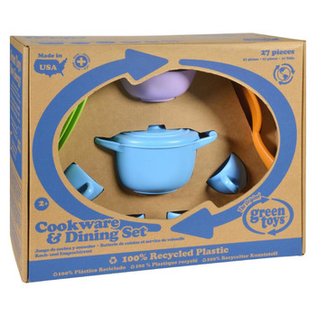 Green Toys Cookware and Dinnerware Set - 27 Piece Set
