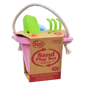 Green Toys Sand Play Set - Pink