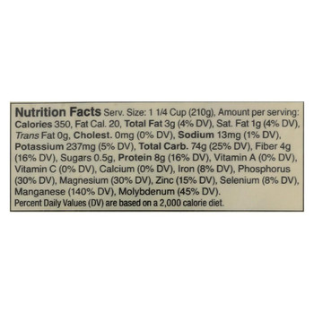 Lotus Foods Organic Brown Jasmine Rice - Case of 6 - 7.4 oz. Lotus Foods Organic Brown Jasmine Rice - Case of 6 - 7.4 oz.