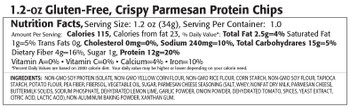 Kay's Naturals Better Balance Protein Chips - Crispy Parmesan - Case of 6 - 5 oz Kay's Naturals Better Balance Protein Chips - Crispy Parmesan - Case of 6 - 5 oz
