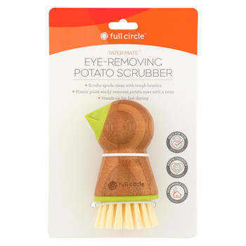Full Circle Home Tater Mate Potato Brush with Eye Remover