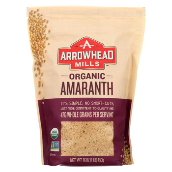 Arrowhead Mills - Whole Grain Amaranth - Case of 6 - 16 oz.