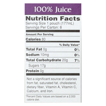 Back To Nature Juice - Berry - Case of 5 - 6 Fl oz.