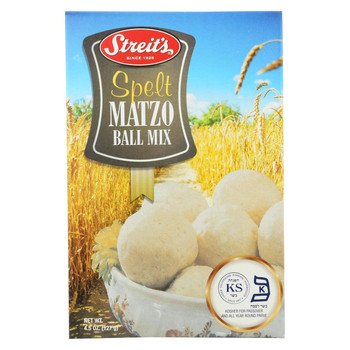 Streit's Matzo Ball Mix - Spelt - Case of 12 - 4.5 oz