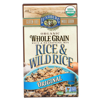 Lundberg Family Farms Organic Whole Grain Original Wild Rice - Case of 6 - 6 oz. Lundberg Family Farms Organic Whole Grain Original Wild Rice - Case of 6 - 6 oz.
