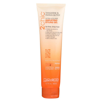 Giovanni Hair Care Products 2chic Style Gel - Ultra-Volume - 5.1 fl oz Giovanni Hair Care Products 2chic Style Gel - Ultra-Volume - 5.1 fl oz