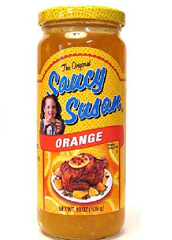 Saucy Susan Cooking Sauce - Orange - Case of 12 - 19 oz.