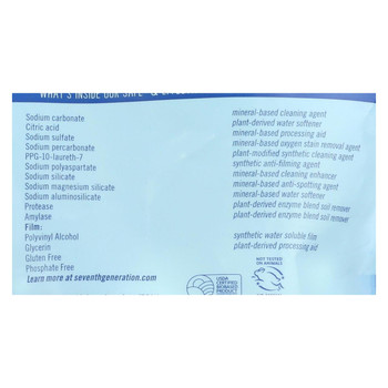 Seventh Generation Auto Dish Packs - Free and Clear - 20 Count Seventh Generation Auto Dish Packs - Free and Clear - 20 Count