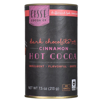 Cisse Hot Dark Chocolate with Cinnamon - Case of 4 - 7.5 oz Cisse Hot Dark Chocolate with Cinnamon - Case of 4 - 7.5 oz
