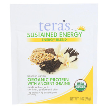 Tera's Whey - Sustained Energy Blend - Bourbon Vanilla - 12 oz