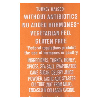 Vermont Smoke And Cure RealSticks - Turkey Honey Mustard - 1 oz - Case of 24