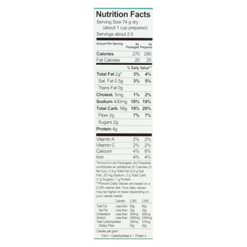 Ancient Harvest Organic Supergrain Mac & Cheese - Sharp Cheddar Shells - Case of 12 - 6.5 oz