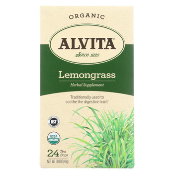 Alvita Tea Lemongrass - 24 Bag Alvita Tea Lemongrass - 24 Bag