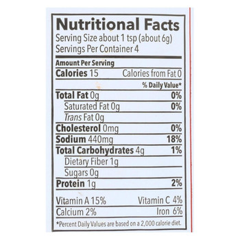 Riega Foods Seasoning - Organic - Veggie Fajitas - No. 12 - .9 oz - case of 8 Riega Foods Seasoning - Organic - Veggie Fajitas - No. 12 - .9 oz - case of 8