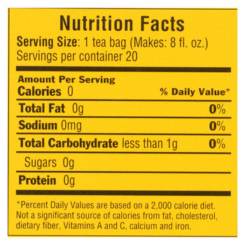 Triple Leaf Tea - Lemon Ginger - 20 Tea Bags - 1 Case Triple Leaf Tea - Lemon Ginger - 20 Tea Bags - 1 Case