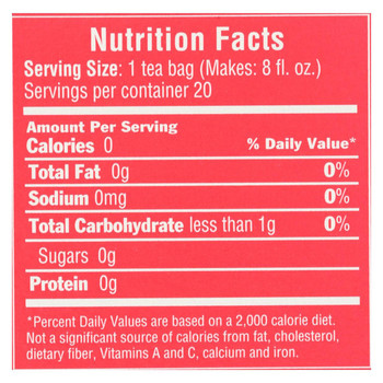 Triple Leaf Tea - Black Tea - Rose - 20 Tea Bags - 1 Case Triple Leaf Tea - Black Tea - Rose - 20 Tea Bags - 1 Case