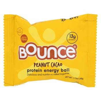 Bounce Energy Balls - Peanut Cacao - Case of 12 - 1.73 oz.