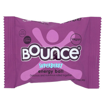 Bounce Energy Balls - Super berry - Case of 12 - 1.48 oz.
