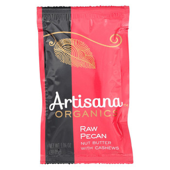 Artisana Butter - Pecan - Case of 10 - 1.06 oz.