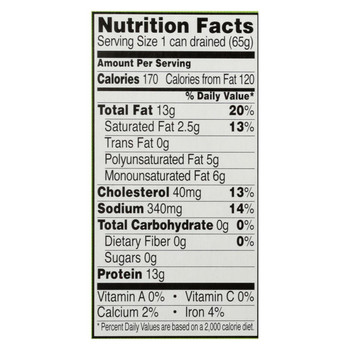 Wild Selections Sardines - Lightly Smoked - Case of 12 - 3.8 oz Wild Selections Sardines - Lightly Smoked - Case of 12 - 3.8 oz