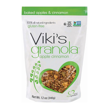 Viki's Granola Apple Cinnamon - Case of 6 - 12 oz.