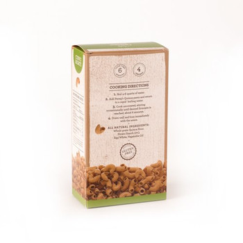 Pereg Pasta - Quinoa - Curvo Rigate - Case of 6 - 8 oz