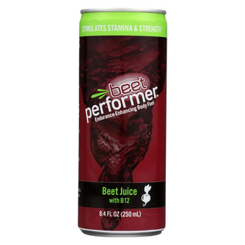 Beet Performer Beet Juice - B12 - Case of 12 - 8.4 FL oz. Beet Performer Beet Juice - B12 - Case of 12 - 8.4 FL oz.