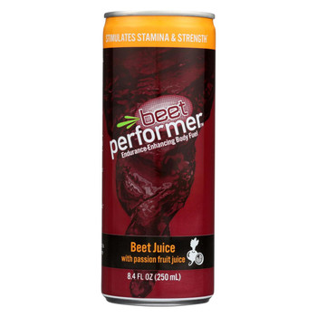 Beet Performer Beet Juice - Passion Fruit Juice - Case of 12 - 8.4 FL oz. Beet Performer Beet Juice - Passion Fruit Juice - Case of 12 - 8.4 FL oz.