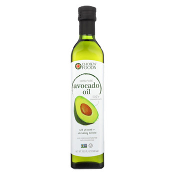 Chosen Foods Avocado Oil - Case of 6 - 16.9 Fl oz. Chosen Foods Avocado Oil - Case of 6 - 16.9 Fl oz.