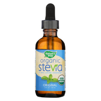 Nature's Way - Stevia - Organic - Original Unflavored - Drops - 2 oz
