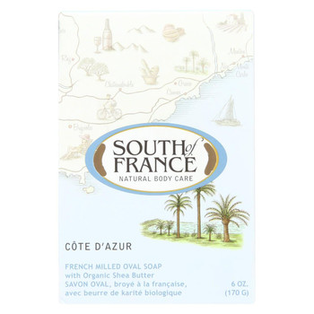 South Of France Bar Soap - Cote dAzur - 6 oz - 1 each South Of France Bar Soap - Cote dAzur - 6 oz - 1 each