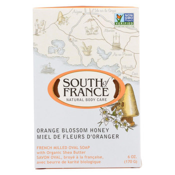 South Of France Bar Soap - Orange Blossom Honey - 6 oz - 1 each South Of France Bar Soap - Orange Blossom Honey - 6 oz - 1 each