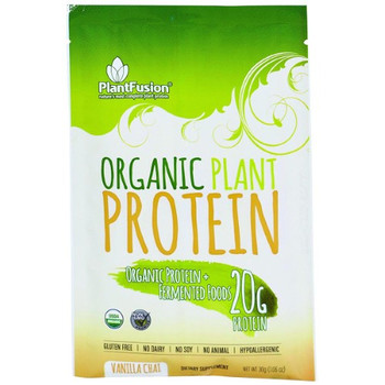 PlantFusion Plant Protein - Organic - Vanilla Bean - 3 lb