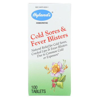 Hylands Homeopathic Cold Sores and Fever Blisters - 100 Tablets