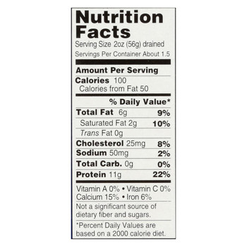 Wild Planet Sardines in Water - Case of 12 - 4.375 oz. Wild Planet Sardines in Water - Case of 12 - 4.375 oz.