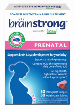 BrainStrong - Prenatal - 30 Tablets