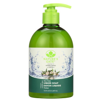 Natures Gate Hand Soap - Liquid - Tea Tree - 12.5 oz