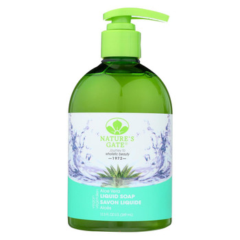 Natures Gate Hand Soap - Liquid - Aloe Vera - 12.5 oz