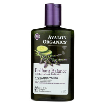 Avalon Brilliant Balance - Hydrating Toner - 8 FL oz.