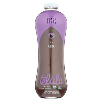 Telula Beverages Organic Juice - Black Berry and Chai - Case of 6 - 32 Fl oz. Telula Beverages Organic Juice - Black Berry and Chai - Case of 6 - 32 Fl oz.