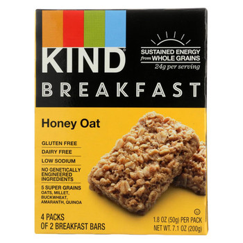 Kind Honey Oat - Case of 8 - 1.8 oz.
