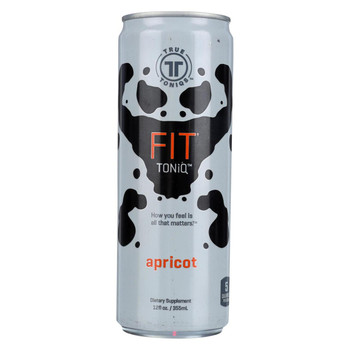 True Toniqs Fit Toniq - Apricot - Case of 12 - 12 Fl oz. True Toniqs Fit Toniq - Apricot - Case of 12 - 12 Fl oz.