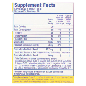 GoLive Super fruit Probiotic - 0.47 oz.