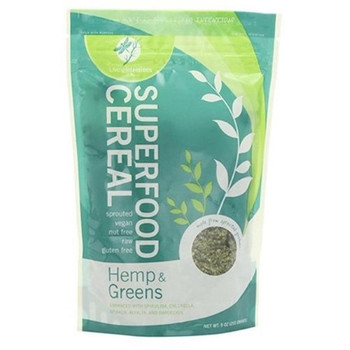 Living Intentions Organic Superfood Cereal - Hemp and Greens - Case of 15 - 1 lb.