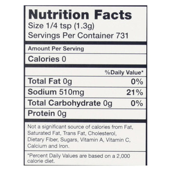 La Baleine Sea Salt - Kosher - Case of 6 - 33.5 oz. La Baleine Sea Salt - Kosher - Case of 6 - 33.5 oz.